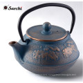 Enamel Cast Iron Teapot Kettle With Infuser